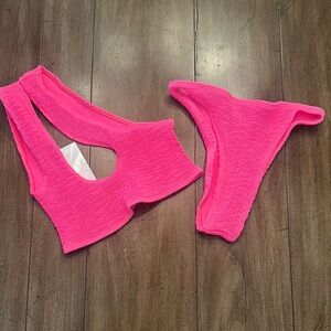 Cleonie Hot Pink Bikini Set NWT